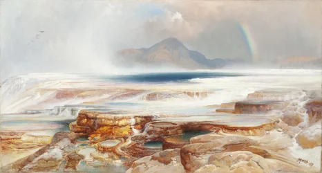 Heiße Quellen des Yellowstone